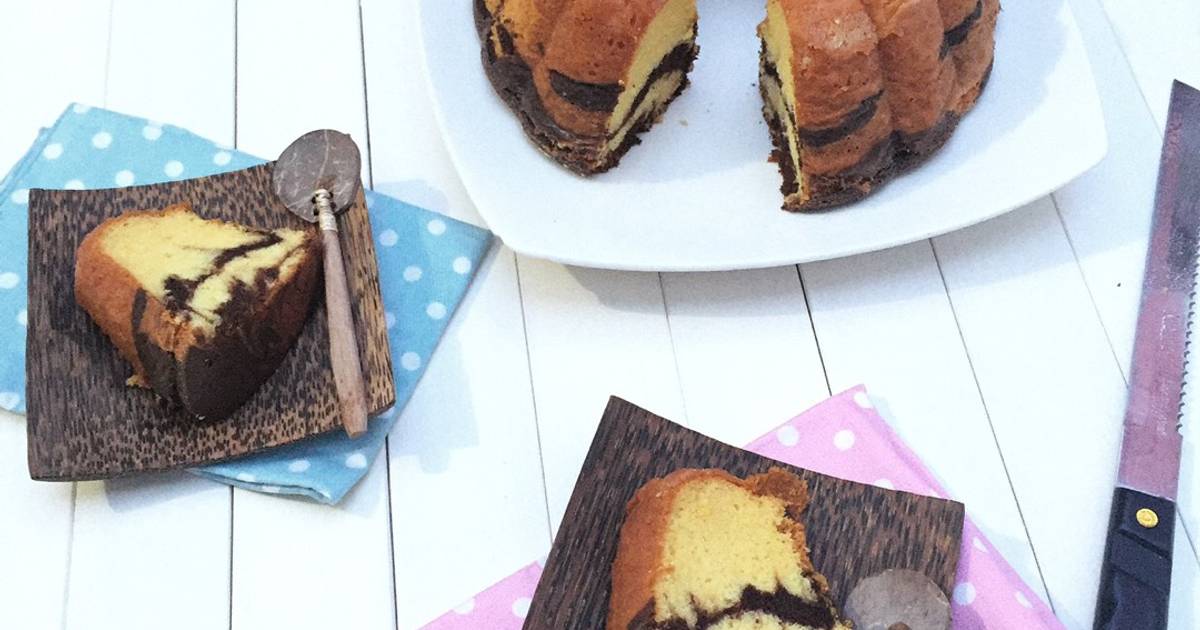  Resep  Marmer Cake Hits  ala Law Thomaz oleh Stephanie Tan 