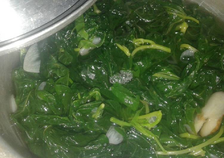 Sayur bening daun singkong #BikinRamadhanBerkesan