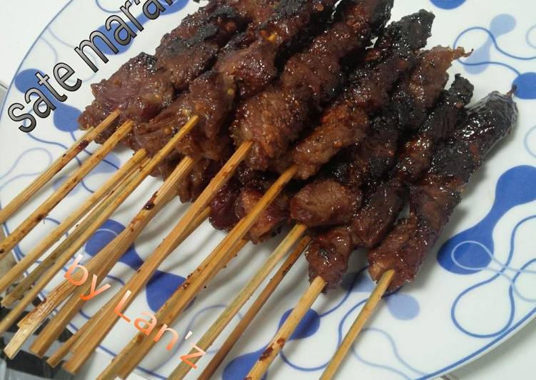 Resep sate maranggi nEs (Nikmat,Empuk,sedap) Oleh Lannie