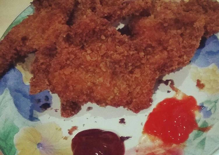 resep Kulit ayam KFC ala rumah bu ami