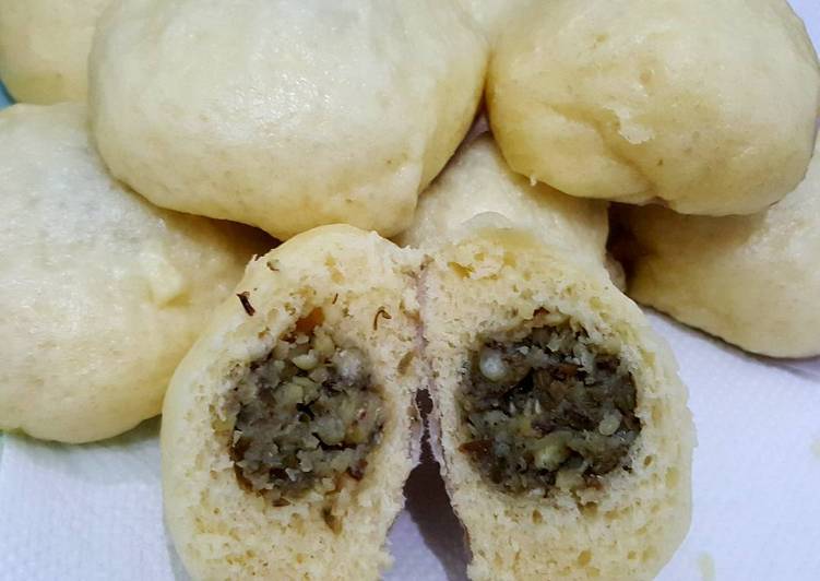 resep lengkap untuk Bakpao Kacang Hijau (pakai magic jar)