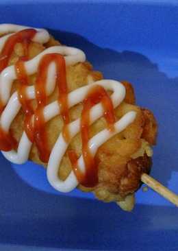 Hotdog kentang (Potato hotdog)