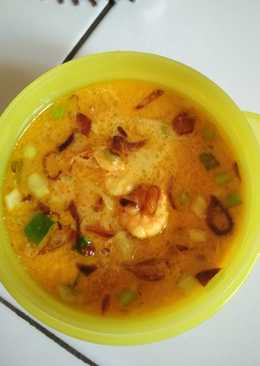 Gulai udang sayuran ala2 anak kos