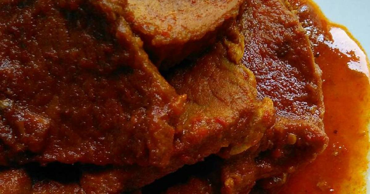 844 resep rendang daging sapi enak dan sederhana - Cookpad