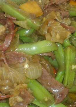 Tumis Beef Baby Buncis (BBB)