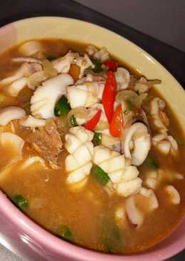 Cumi kuah asam manis