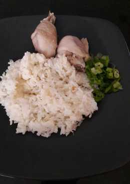 Nasi Hainam Ayam Rice Cooker Sederhana