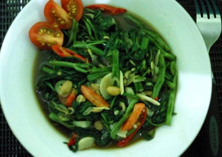 Resep Tumis Kangkung Ebi Tauco Dari Rossalia Wahyu Wijayanti