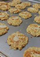 Almond Oatmeal Cheese Cookies