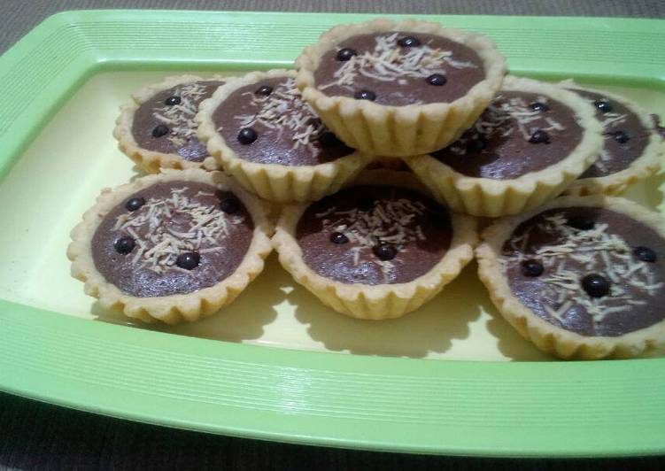 resep lengkap untuk Pie brownis simpel kualitas premium