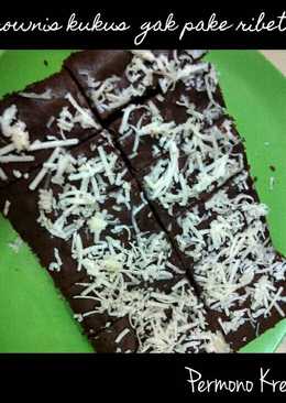 Brownies kukus murmer