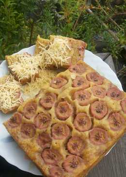 Banana cake cheese