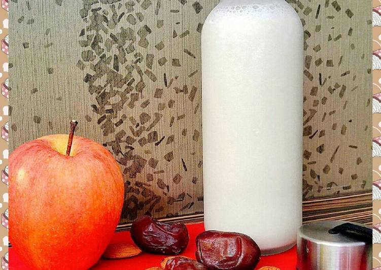 resep masakan Dates Almond Milk