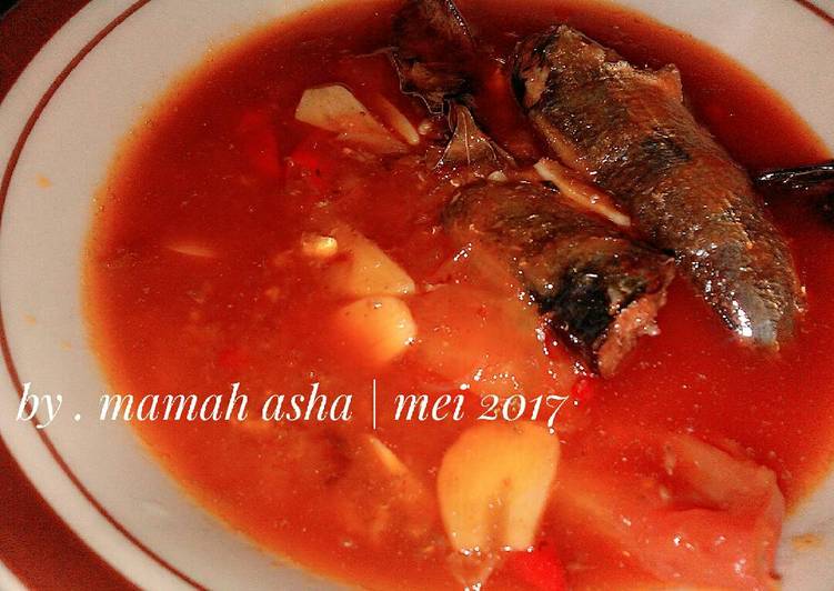 resep masakan Sarden pedas manis kaleng