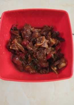 Daging sapi lada hitam (ga pake ribed) #mariberbagi