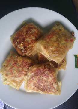 Martabak toge telur pedas