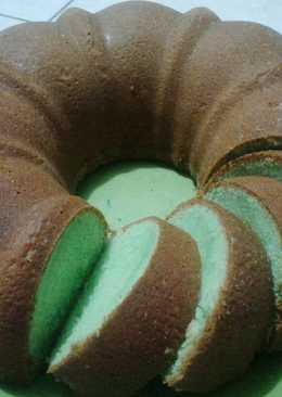 Bolu Pandan Lembut (panggang)