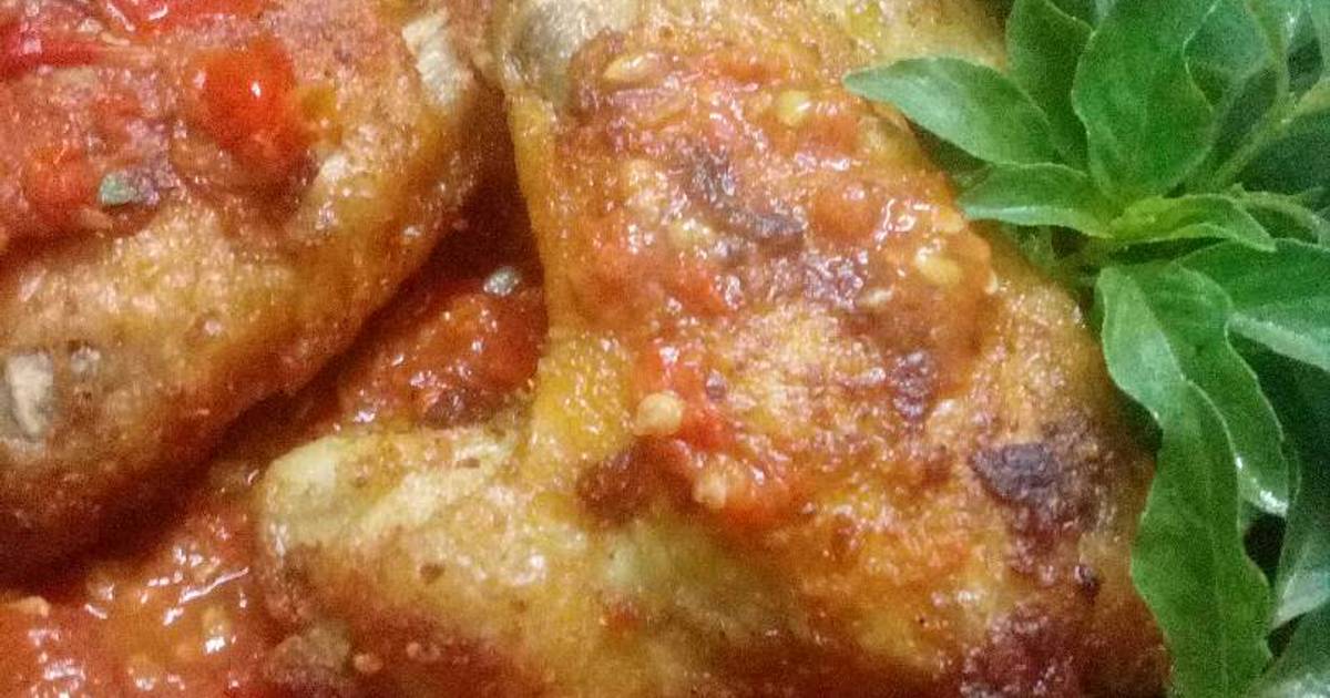 Resep Sayap ayam goreng penyet kemangi oleh siti muryani 