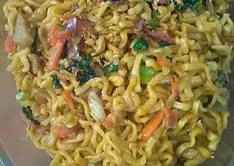 gambar untuk resep makanan Mi Telur Goreng #bantumantenbaru