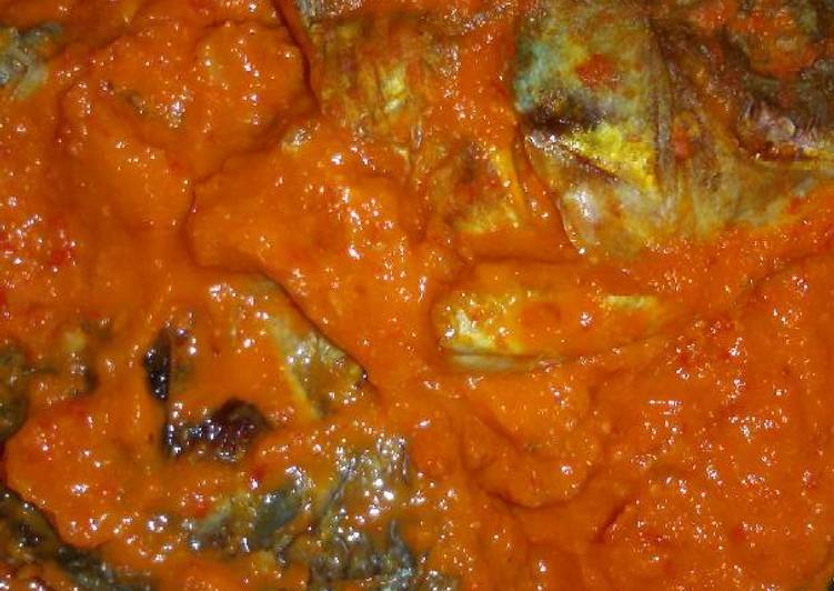 Resep Samba asam ikan nila Karya helmi imelda