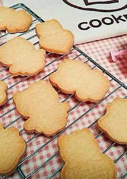 Simple Butter Cookies (ekonomis 3bahan, cocok utk pemula)