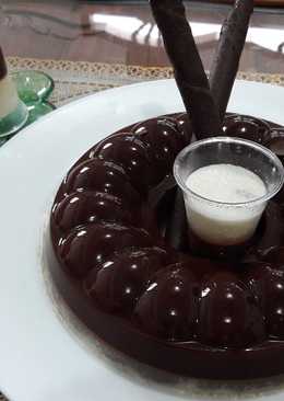 Puding cokolatos lapis busa milk sehatð«