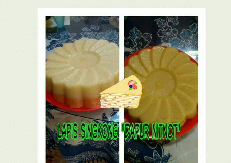 resep makanan Lapis Singkong Ceria