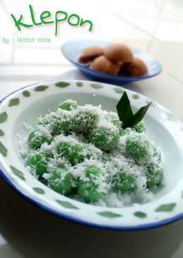 Klepon ketan gula merah non kapur sirih #pr_jajanandaerah