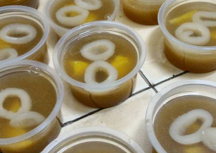 resep masakan Puding Jus Buah