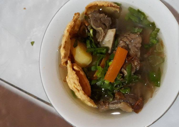 Resep Sop iga perjuangan Dari floren