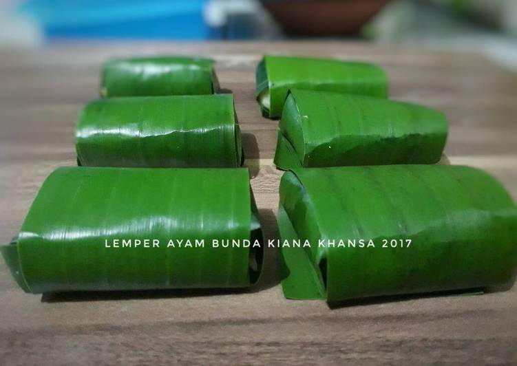 Resep Lemper Ayam Oleh Bunda Kiana Khansa