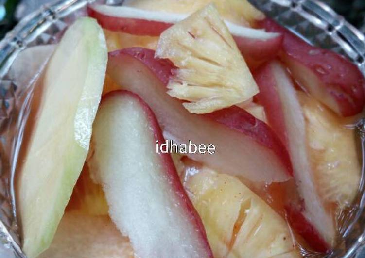 gambar untuk resep makanan Asinan buah