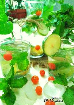 Infused water LEMON MINT