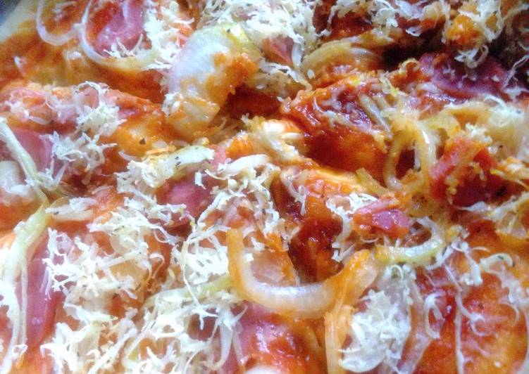 resep Pizza soft dough enak tanpa ribet