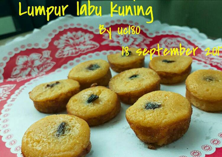 resep Lumpur labu kuning praktis