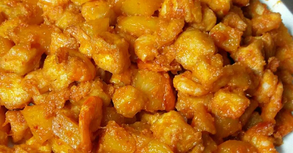 Resep Sambal goreng tahu udang   oleh Susan Mellyani Cookpad