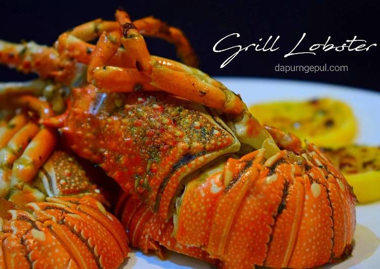 resep lengkap untuk Grilled Lobster