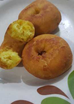 Donat labu empuk tanpa ulen tanpa ribet