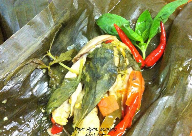 resep Pepes Ayam Mantab