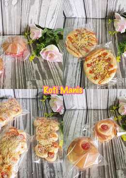 Roti Manis Aneka Bentuk