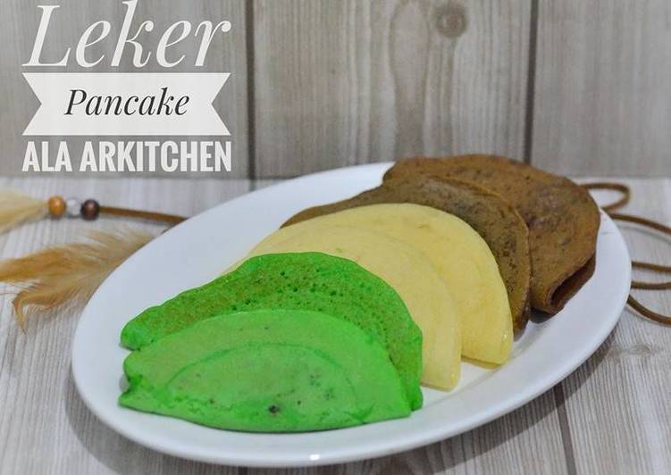 Resep 17. Leker Pancake ala ArKitchen By Dikta Karlina (ArKitchen)