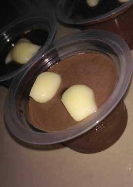 Puding coklat sederhana