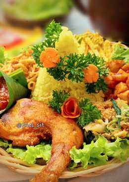 Nasi kuning rice cooker