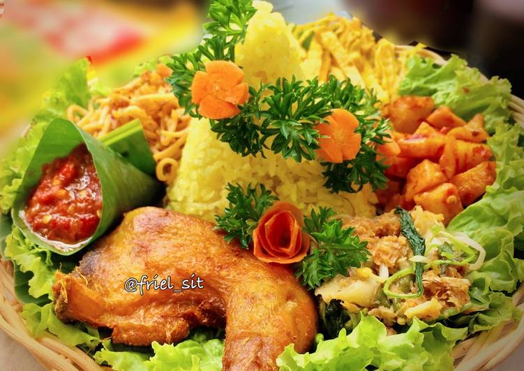 cara membuat Nasi kuning rice cooker