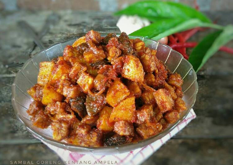 gambar untuk resep Sambal Goreng Kentang Ampela (pr_masakankentang)