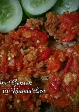 Ayam Geprek Langsung Jadi