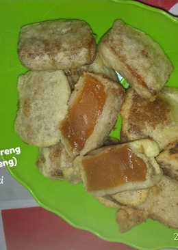 Kue Keranjang Goreng (dodol cina goreng)