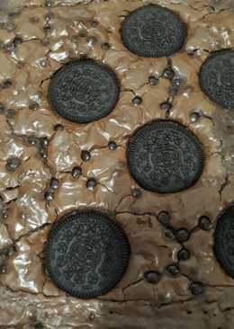 Brownies Coklat OreoðŸ«â˜•