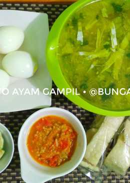 Soto Ayam Super Gampang tapi Rnhak