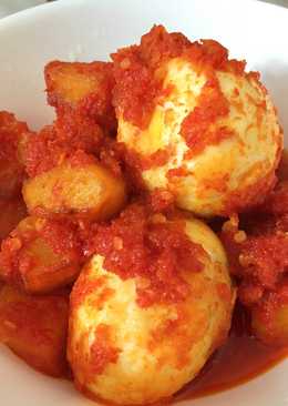 1 732 resep  telur  balado  enak dan sederhana Cookpad